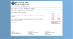 Desktop Screenshot of lashornan.se